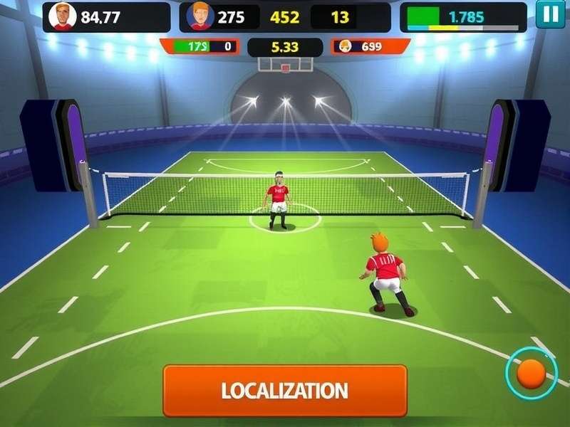 Agra Volley Legend Gameplay Screenshot